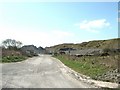 The main entrance to Barlockhart Quarry in DG8 0JG