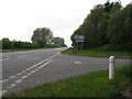 Road junction to Lurgashall, Lickfold and Lodsworth in GU29 0BA