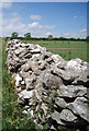 Drystone wall on the Mendips in BA3 4XT