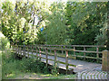 Peter Hills bridge, Russia Dock Woodland in SE16 5FX