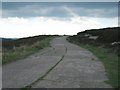Concrete track, Jugger Howe Moor in YO22 4QH