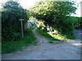 Public footpath 166 in BN18 0GN