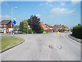 Junction of Cabin Lane and Balmoral Close in SY11 2LJ