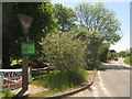 Newenden Village Sign in TN18 5QG