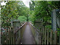 Clarendon Way footbridge over the Salisbury-Southampton railway line in SP1 2UP