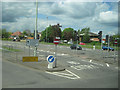 A38 and A430 junction near Lower Tuffley in GL2 4DL