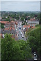 Hallgate from St. Mary's church tower in HU16 5DA