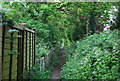 Footpath behind Hill View Rd in TN11 9JT