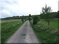 Track to King Manor Hill in SP5 3HA