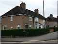 Houses on corner of Wyken Way and Heath Crescent, Stoke Heath in CV2 3JT