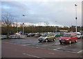 Car park by Sainsbury's in RG22 4FS