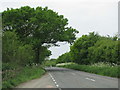 The A3124 towards Beaford in EX18 7PP