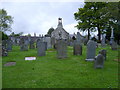 St Drostan's church yard in AB52 6HN