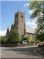 Grade II listed St John the Evangelist church, Newport in NP19 0EE