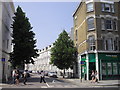 Ladbroke Crescent at junction with Ladbroke Grove in W10 5LP
