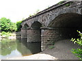 Railway bridge across the Taff in CF14 2BN