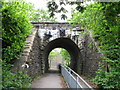 Railway bridge, Caerphilly in Caerphilly Community