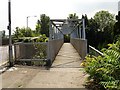 Footbridge, Otterham Quay Lane in ME8 8QB