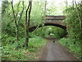 Road bridge, over the former Tiverton branch in EX16 4LH