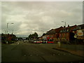 Bristol Road South at the junction with Oak Tree Lane in B29 6EP