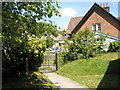 St James, Milton Abbas- church path in DT11 0BJ