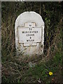 Milepost near Shell in WR9 7EQ