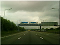 Approaching junction 24 on the M1 in DE74 2AY