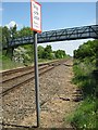 Pedestrian crossing and footbridge, Whisby in LN6 9BW