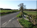 Packington Lane junction with School Lane, Little Packington in Little Packington