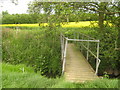 Footbridge over the East Stour River in TN25 7EL