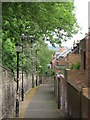 Path behind Victoria Street, NE4 in NE4 7AT