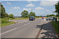 Crossroads at northern end of Thorney Hill in BH23 8ED