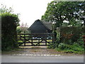 Thatched building at Apple Tree Cottage on Kirdford Road in RH14 0BT