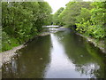 River Irwell at Irwell Vale, Rossendale, Lancashire in BL0 0HL