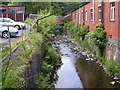 River Ogden at Irwell Vale, Rossendale, Lancashire in Ewood Bridge