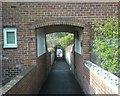 Lane linking Maes y Glyn & Maes y Fron, Glyn Estate, Colwyn Bay in LL29 8RN