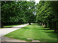 Driveway to Stoneleigh Abbey from Stoneleigh Road, B4113 in Cubbington & Leek Wootton Ward