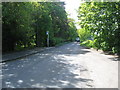 Leafy road near Liff Hospital in DD2 5SJ