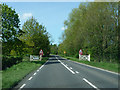 Approaching South Newington on the A361 in OX15 4JL