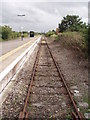 Severn Beach railway platform in BS35 4PP