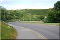 Scalby Mills Rd descending to the coast in YO12 6RA