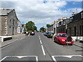 The main road running through Tayport in north-east Fife in DD6 9LG