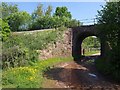 Railway bridge near Roebuck Farm in TA4 4BL