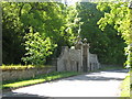 An old entrance to Glamis Castle estate in DD8 1QF