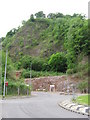 Quarry entrance near Radyr in CF15 8LB