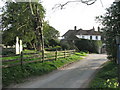Road to Church House and Church Farm, Chailey in Chailey
