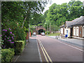 Railway bridge, Brook Road, Cheadle in SK8 1NQ