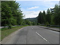 The road to Pitlochry in PH16 5LA