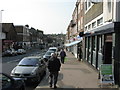 The southern end of Uckfield High Street in TN22 1BY