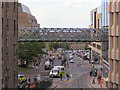 Walkway over Leith Street in EH3 6TH